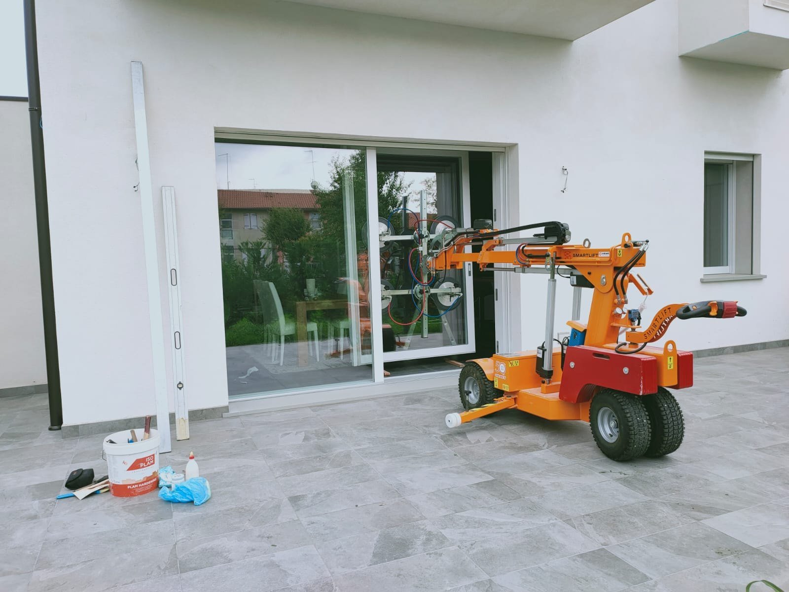 Alzante scorrevole posato con Smartlift